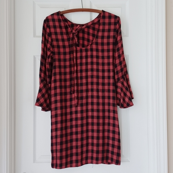 Cloth and stone buffalo check dress - Picture 6 of 10